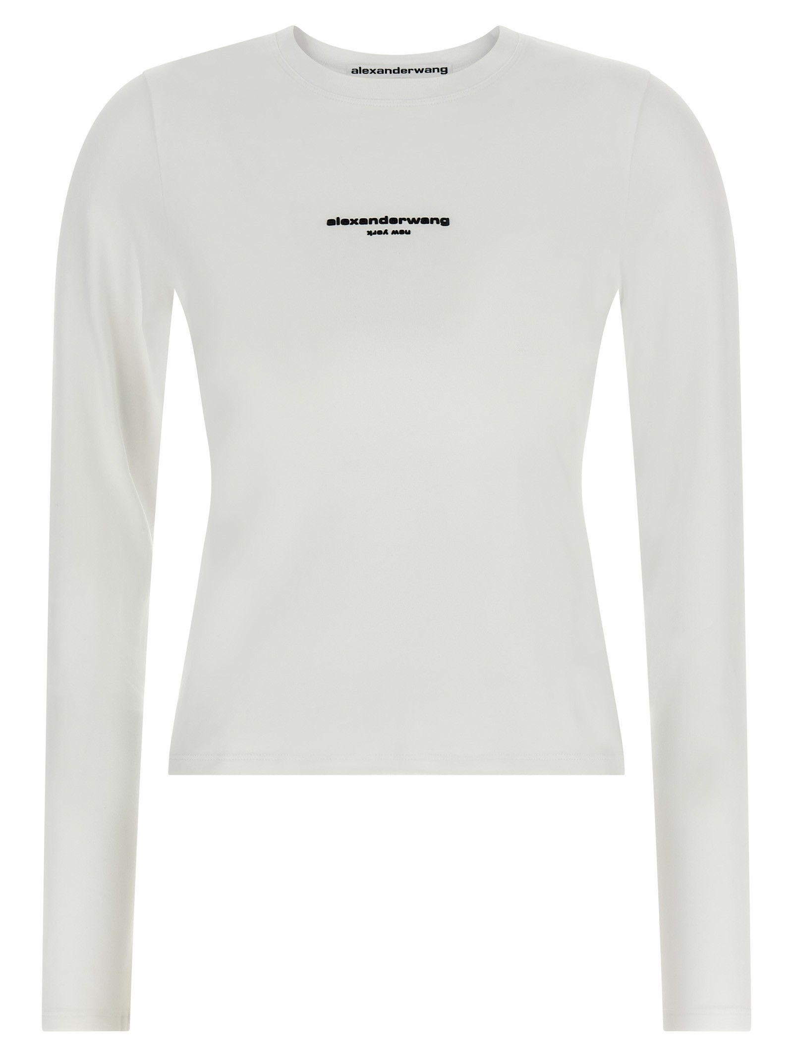 Alexander Wang 'LS Tee W/Logo Print' T-shirt
