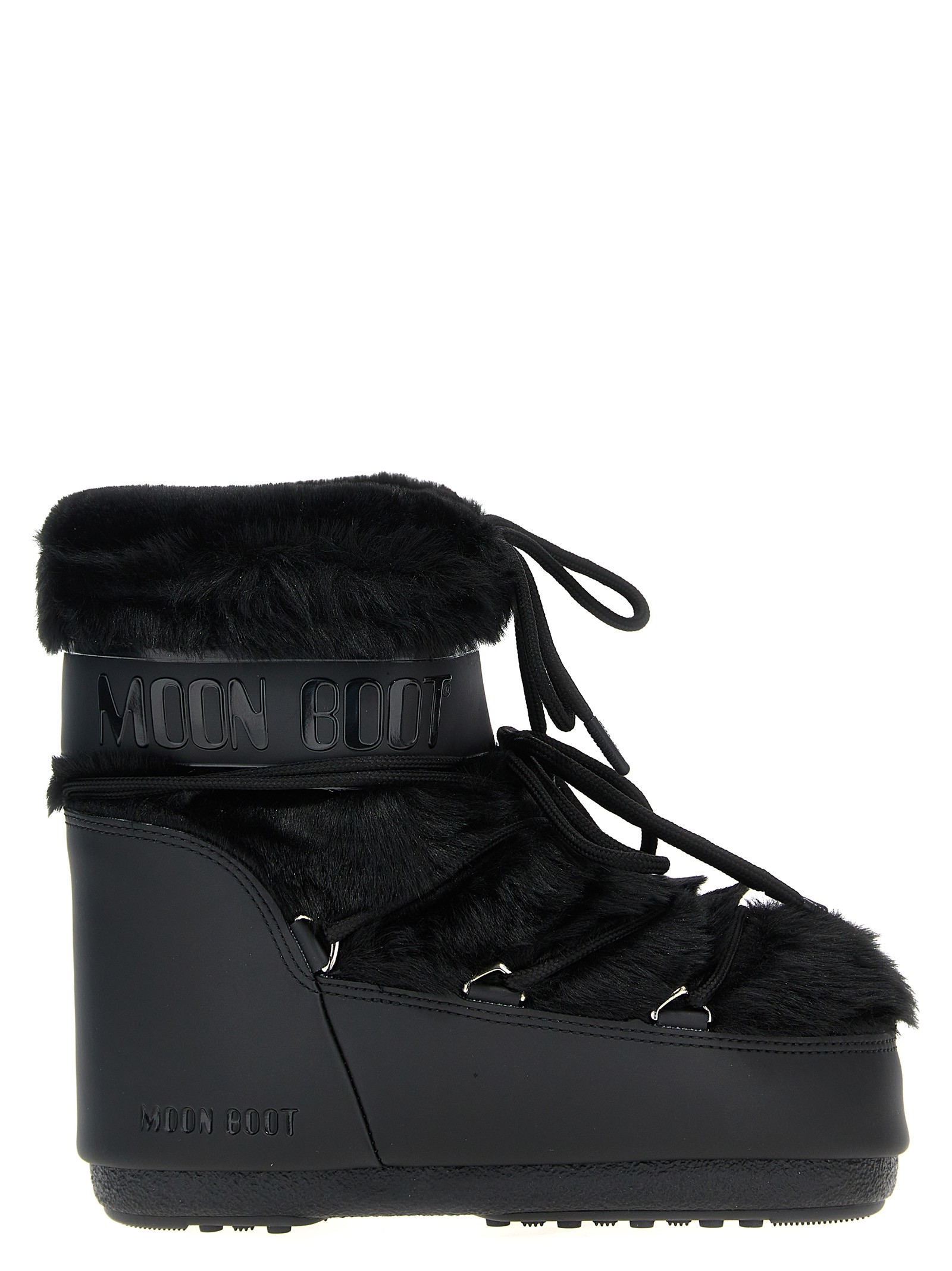 Moon Boot 'Ltrack Tube Faux Fur' Ankle Boots