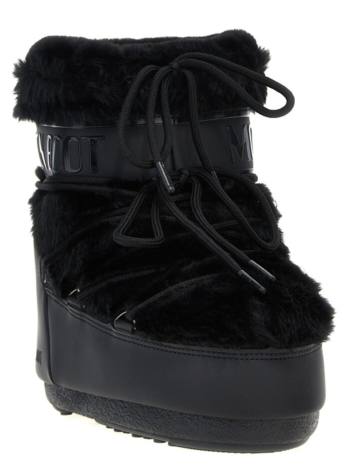Moon Boot 'Ltrack Tube Faux Fur' Ankle Boots