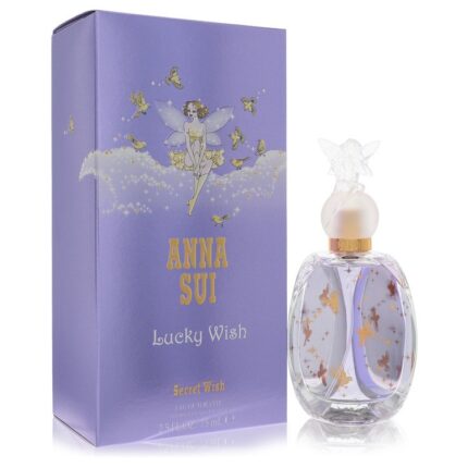 Lucky Wish Secret Wish By Anna Sui - Eau De Toilette Spray 2.5 Oz