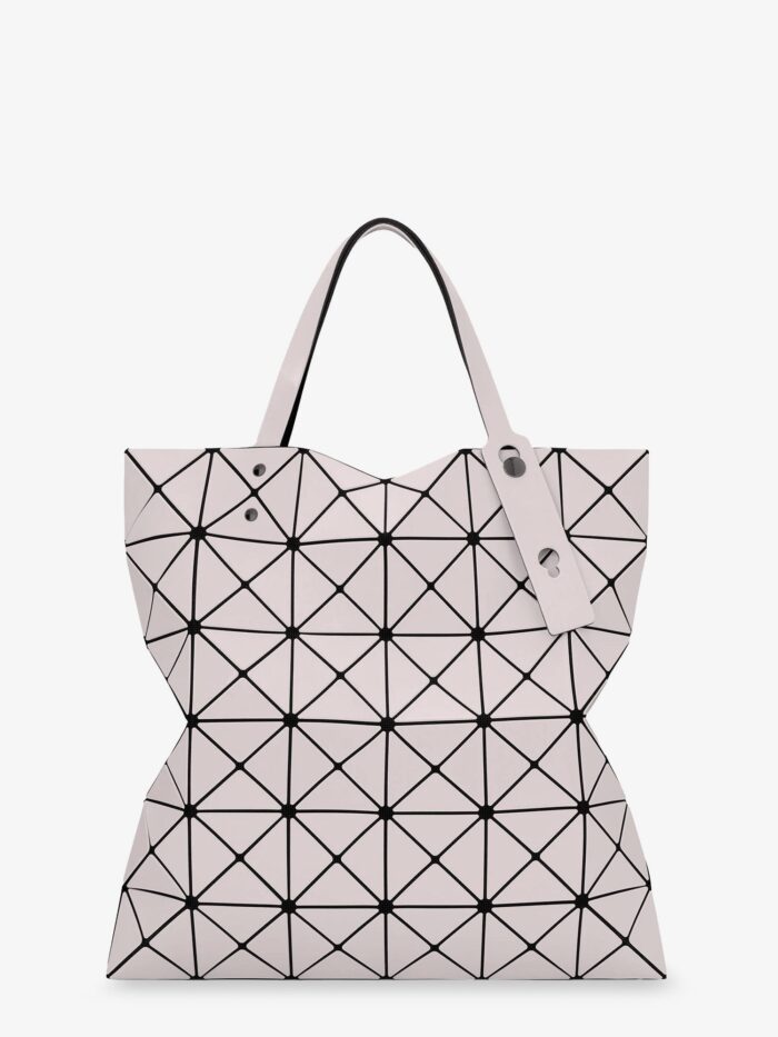 bao bao issey miyake lucent shoulder bag with traingular pattern BAO BAO ISSEY MIYAKE Lucent Shoulder Bag With Traingular Pattern