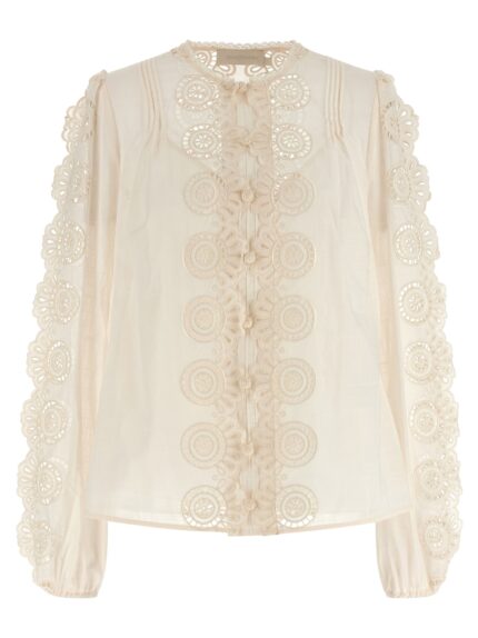 ZIMMERMANN 'Lucky' Embroidered Blouse