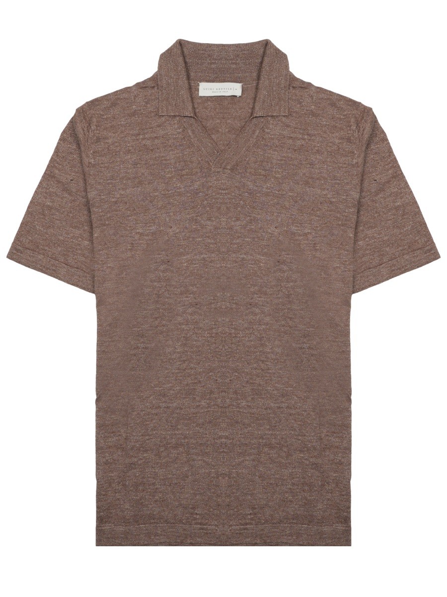 LUIGI GENTILE POLO IN COTONE