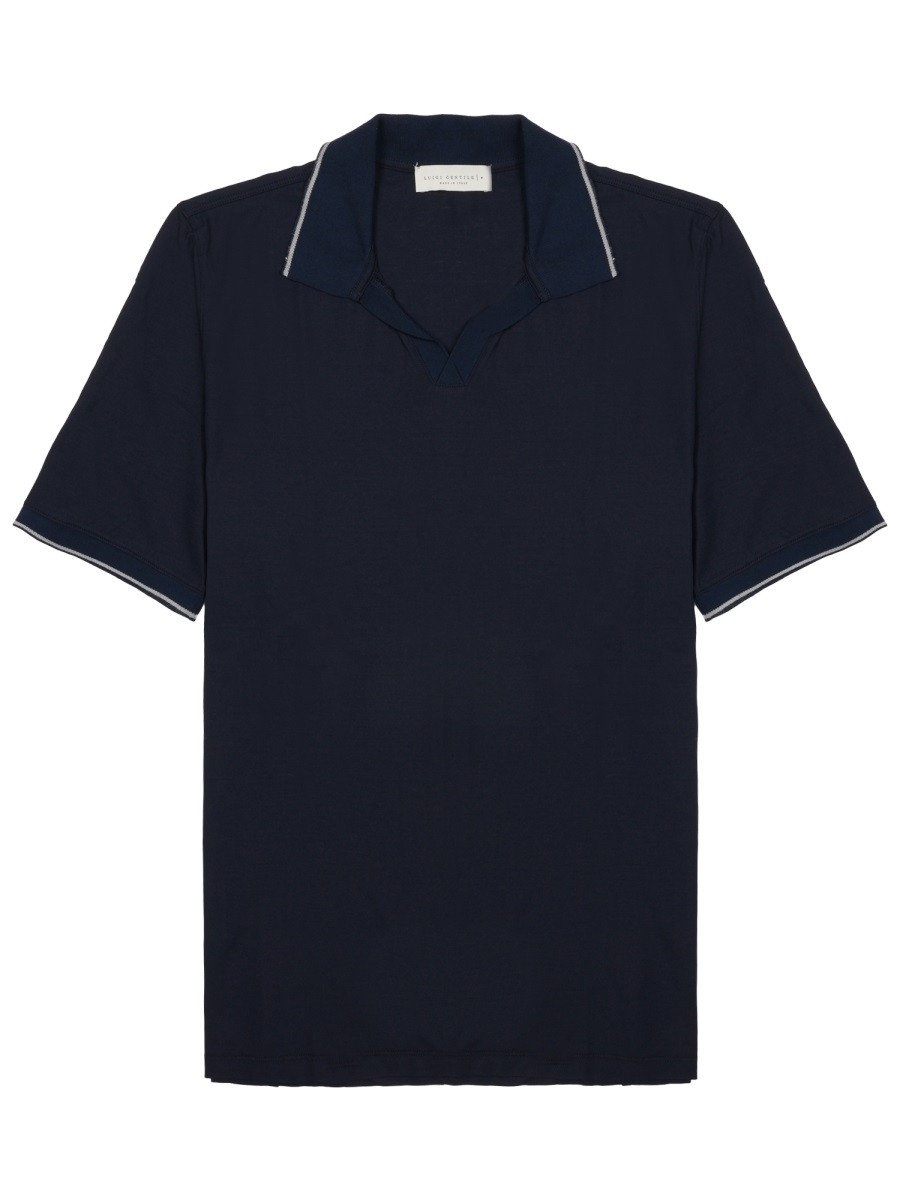LUIGI GENTILE POLO IN COTONE