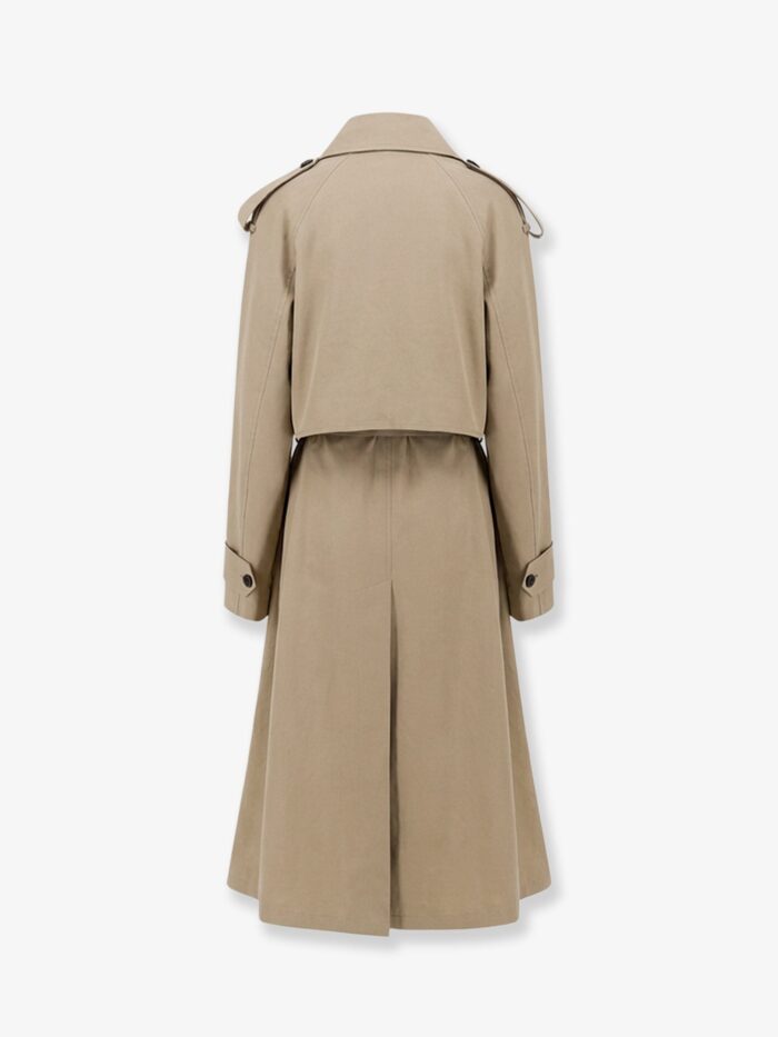 R2w Lumira Linen And Cotton Trench