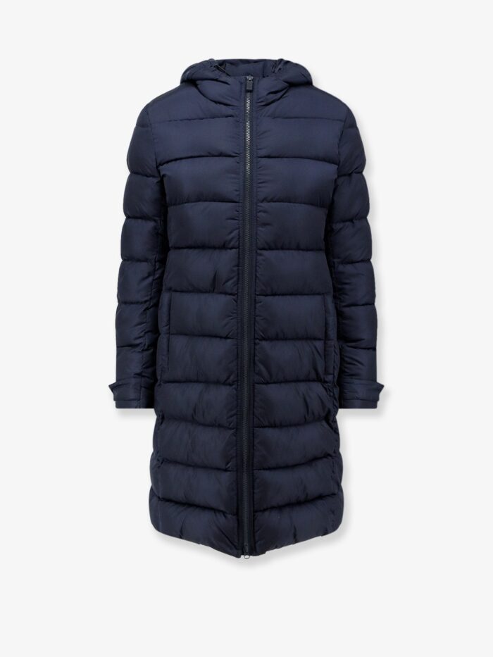 aspesi luna nuova long down jacket with hood ASPESI Luna Nuova Long Down Jacket With Hood