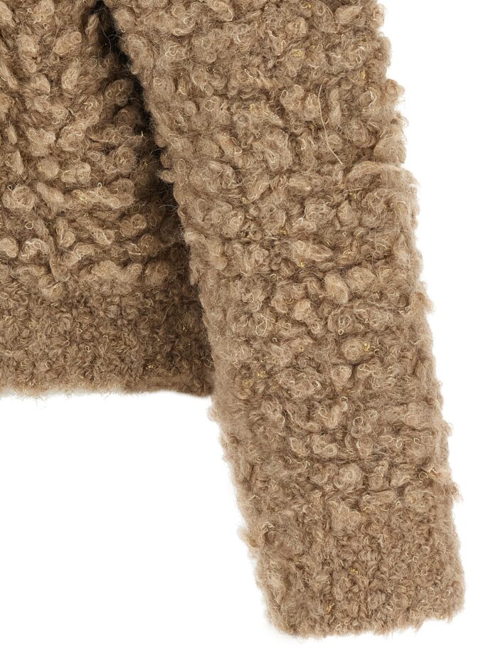 PESERICO Lurex Bouclé Bomber Jacket