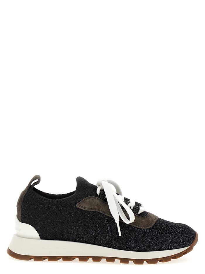 brunello cucinelli lurex sneakers Brunello Cucinelli Lurex Sneakers