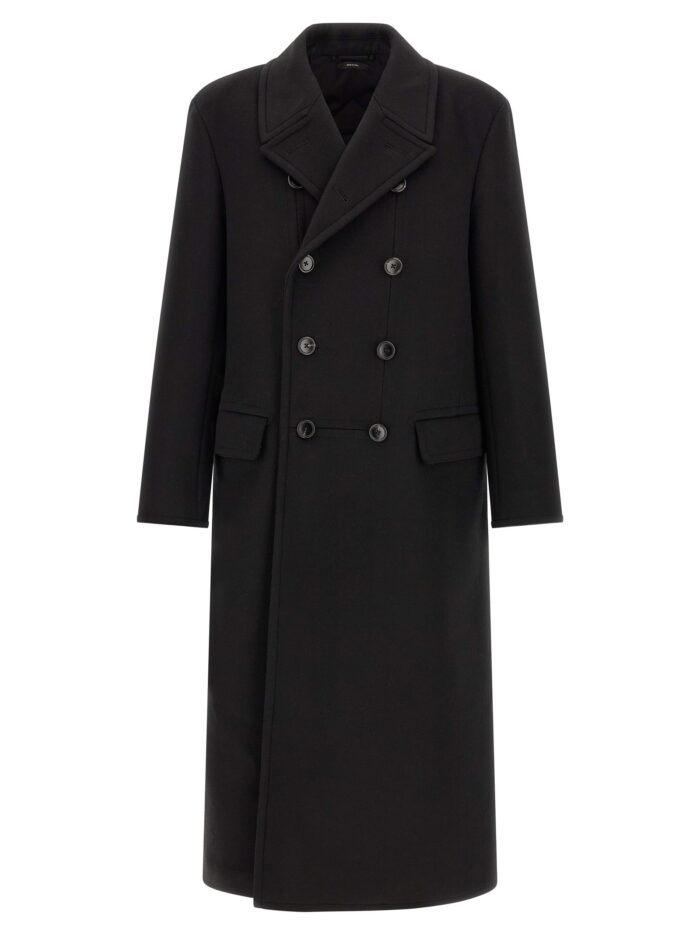 tom ford 'luxury melton db officer' coat TOM FORD 'Luxury Melton DB Officer' Coat