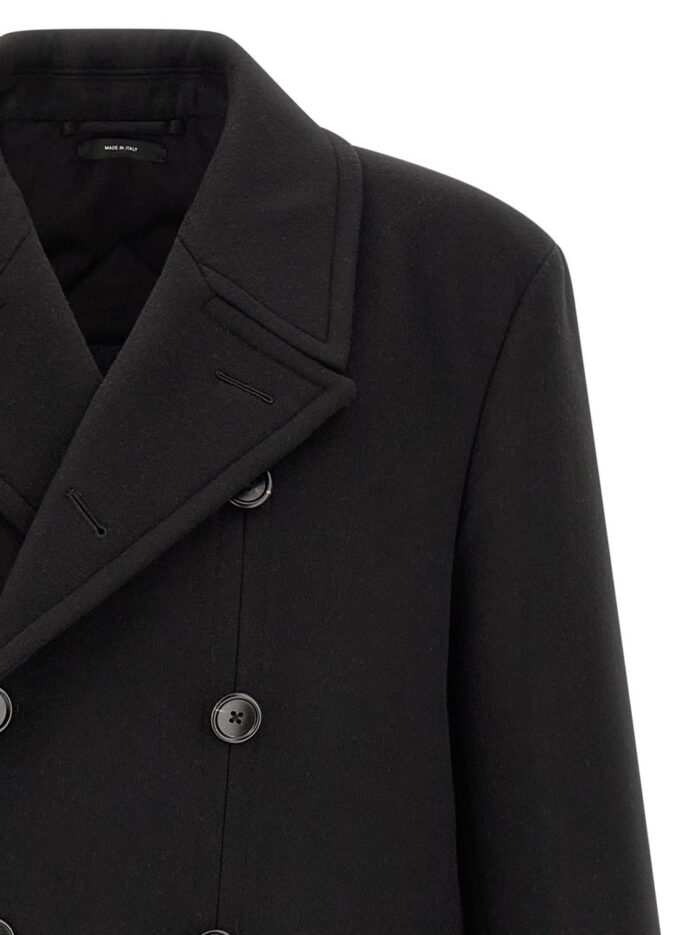 TOM FORD 'Luxury Melton DB Officer' Coat