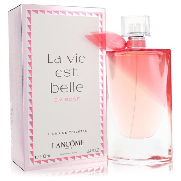 La Vie Est Belle En Rose By Lancome - L'eau De Toilette Spray 3.4 Oz