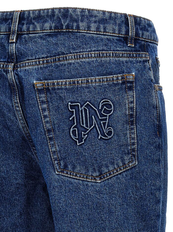 Palm Angels 'LW Monogram' Jeans