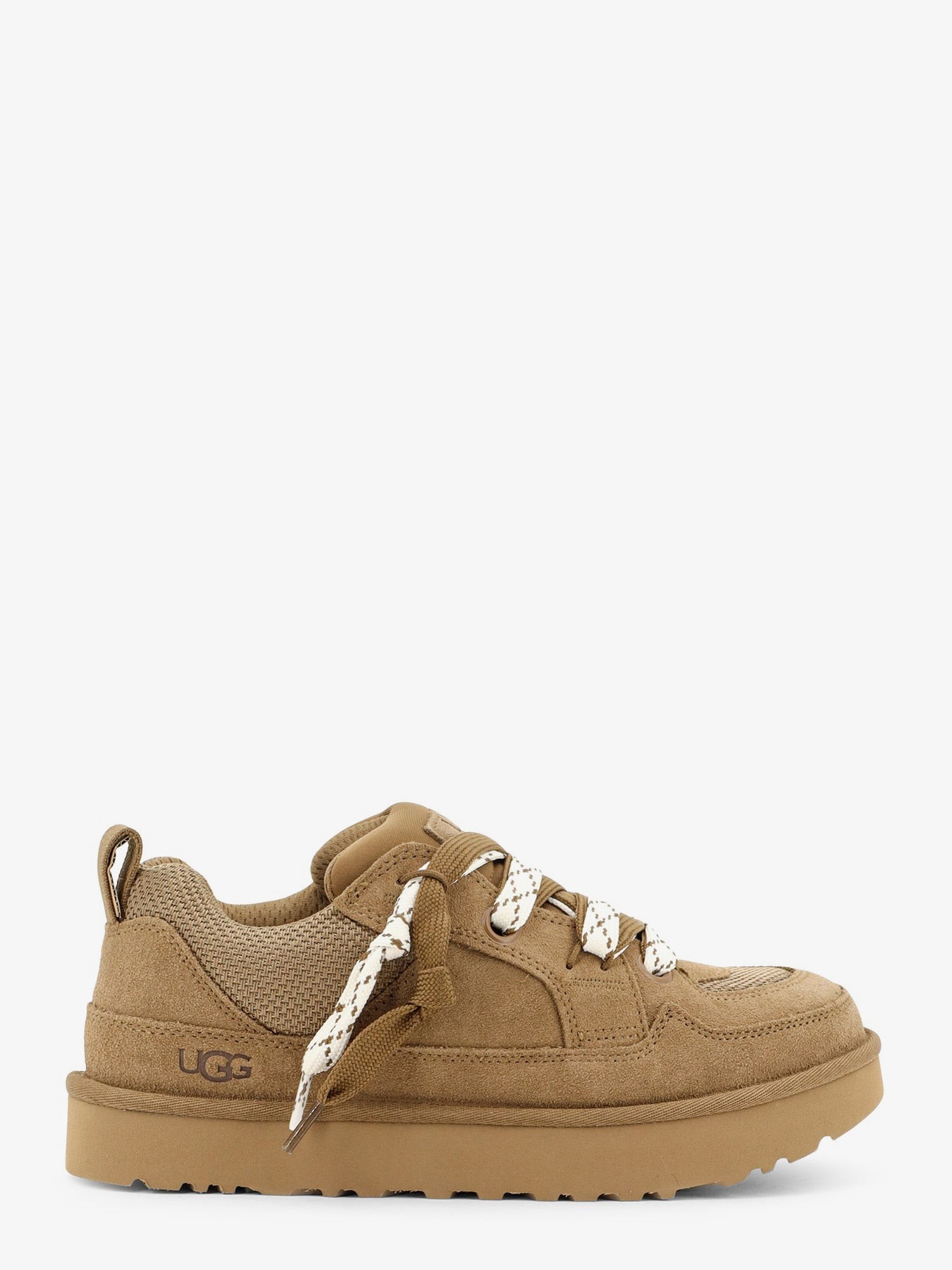 Ugg M Lo Lowmel Suede Sneakers