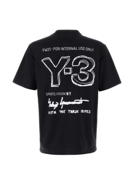 Adidas Y3 M MERCH SS TEE      BLACK