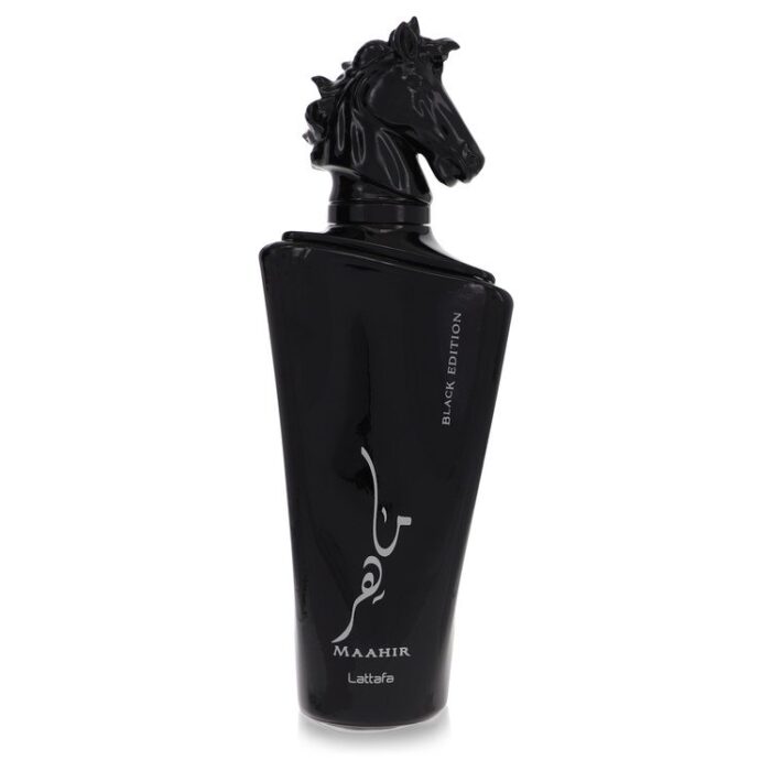 Maahir Black Edition By Lattafa - Eau De Parfum Spray (Unisex Unboxed) 3.4 Oz