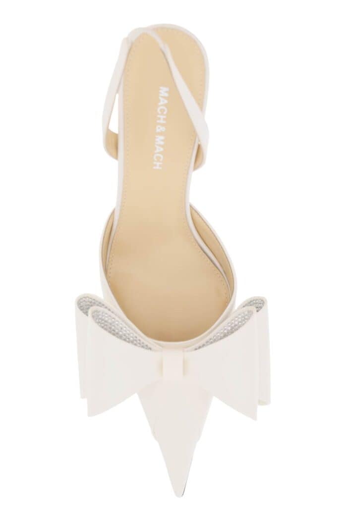 Mach E Mach 'le Cadeau' Slingback Pumps With Double Bow