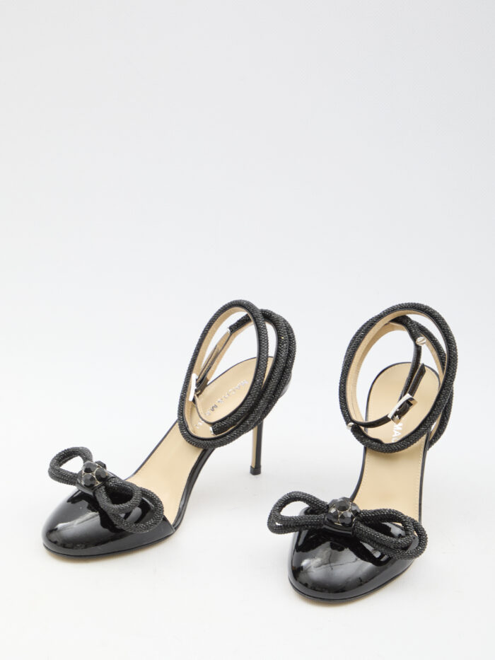 Mach&mach Double Bow Closed Toe sandals
