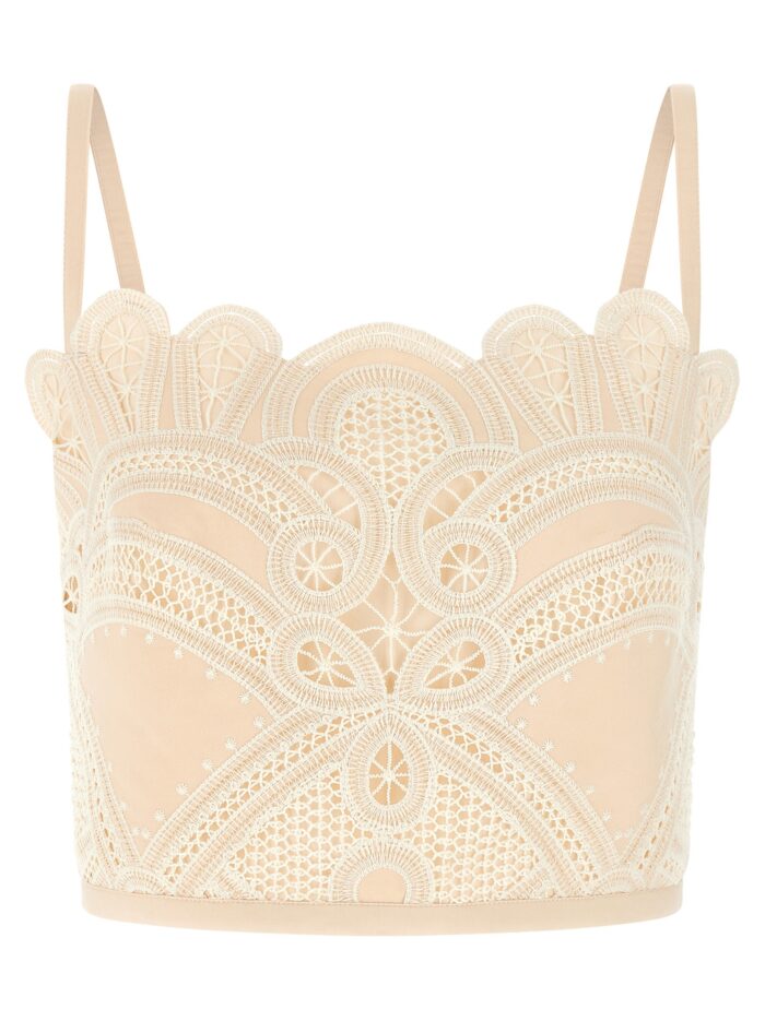 elie saab macramé bralette ELIE SAAB Macramé Bralette
