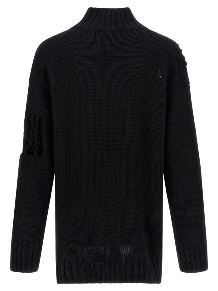 YOHJI YAMAMOTO Macramé Insert Sweater