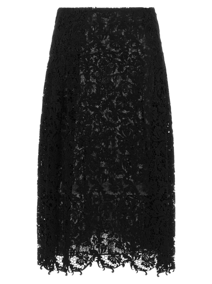 fendi macramé lace skirt Fendi Macramé Lace Skirt