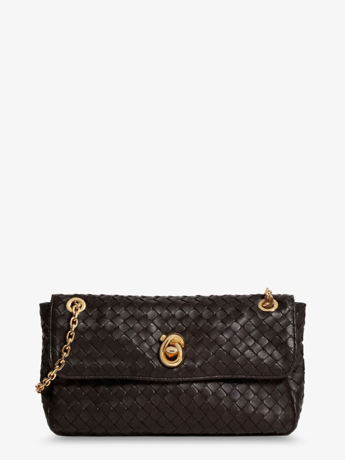 bottega veneta madison leather crossbody bag with intrecciato motif Bottega Veneta Madison Leather Crossbody Bag With Intrecciato Motif
