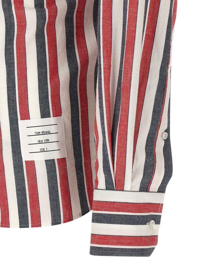 THOM BROWNE Madras Cotton Shirt