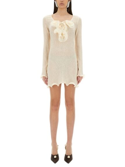 MAGDA BUTRYM CREPE MINI DRESS