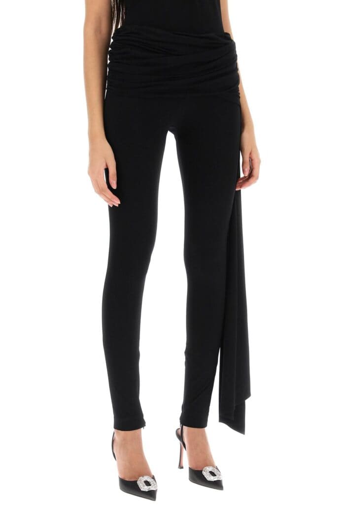 Magda Butrym Draped Leggings With Sash