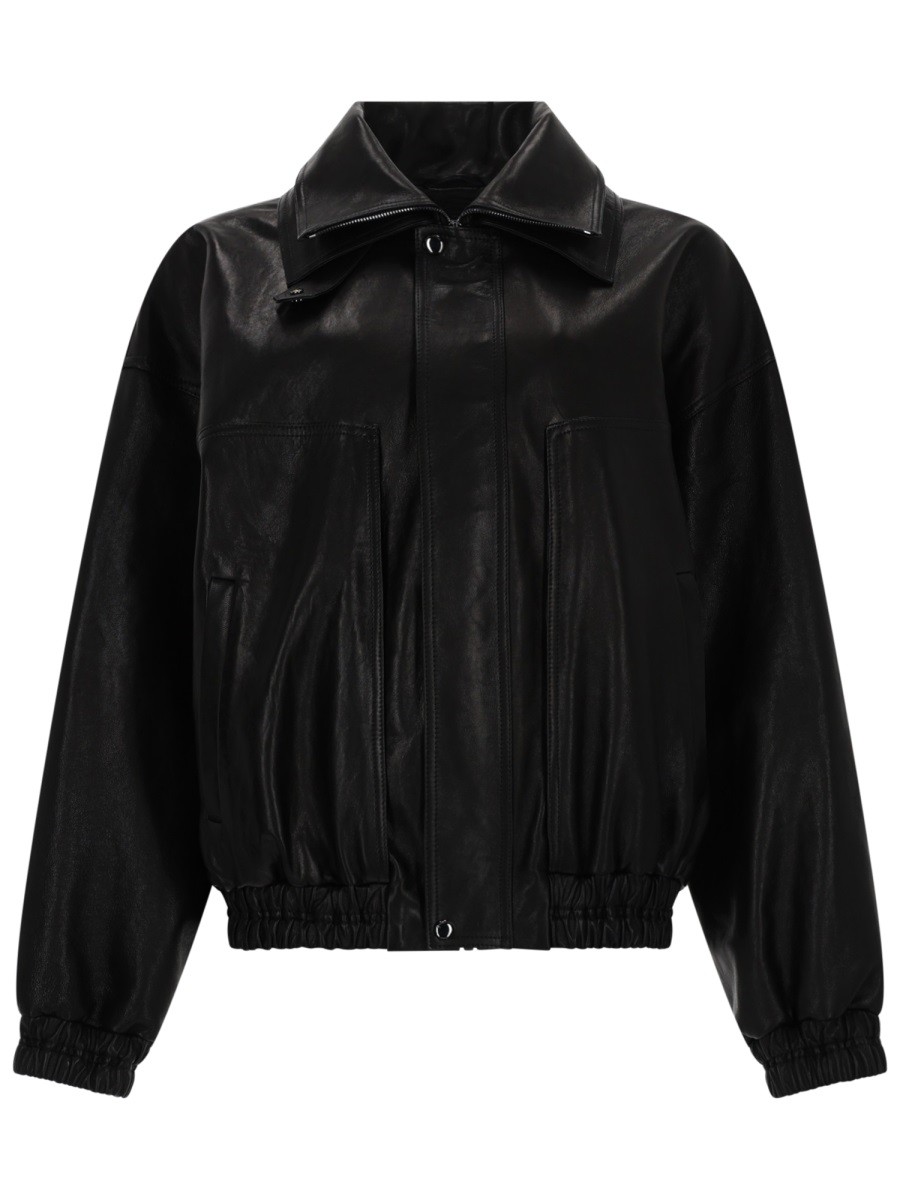 MAGDA BUTRYM GIACCA BOMBER IN PELLE
