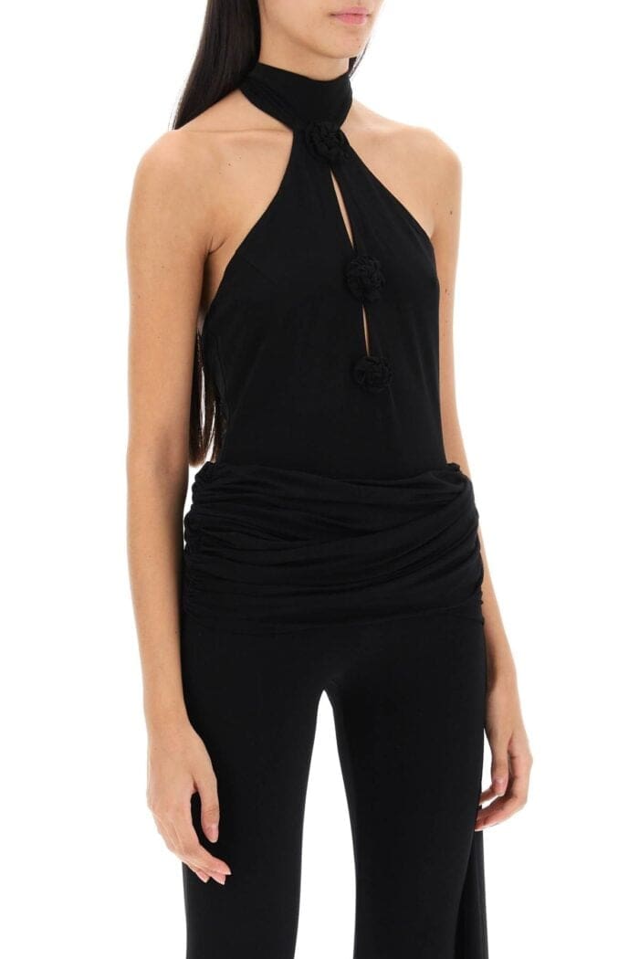 Magda Butrym Grecian Halterneck Bodysuit