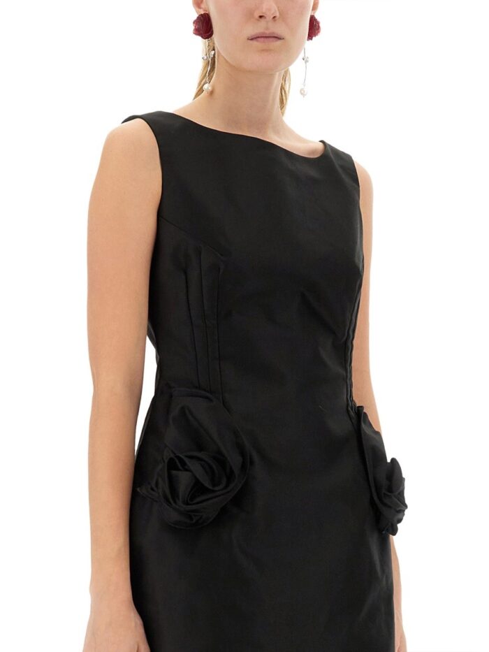 MAGDA BUTRYM MINI DRESS WITH ROSEHIP DETAIL