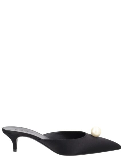 MAGDA BUTRYM MULE IN SETA CON PERLA