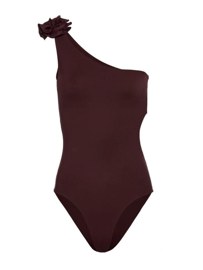 MAGDA BUTRYM ONE PIECE SWIMSUIT WITH OPEN BACK