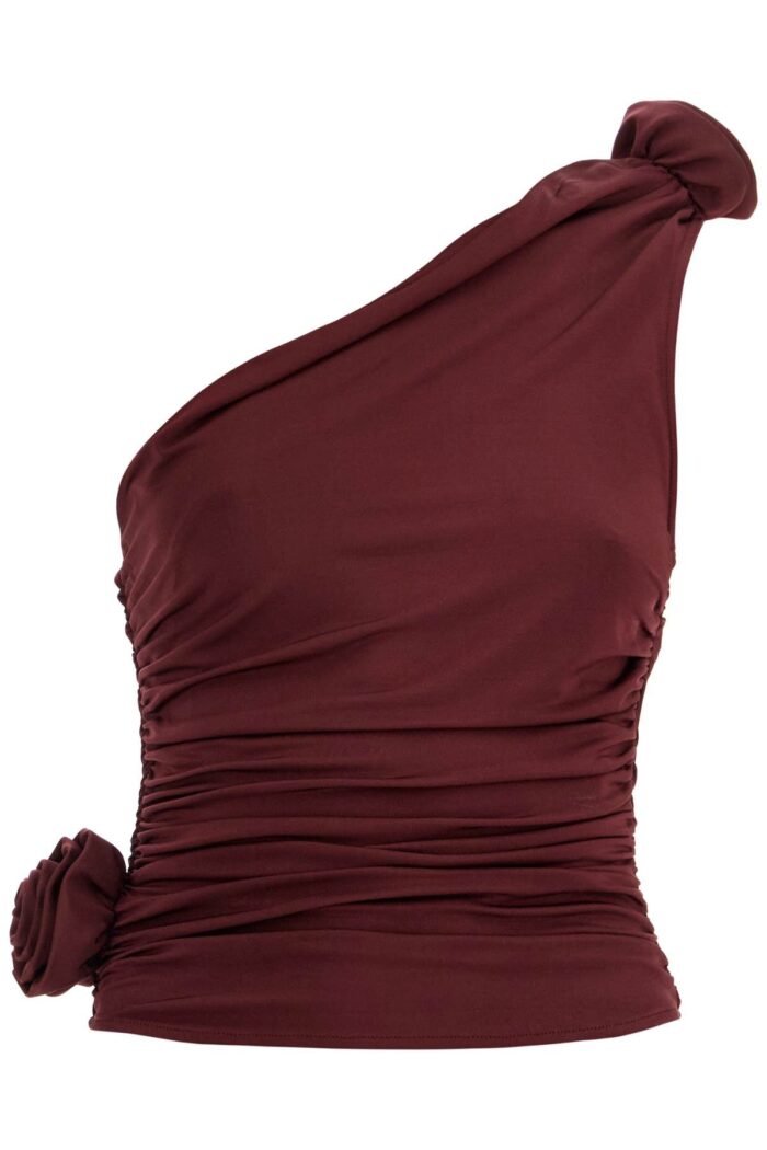 MAGDA BUTRYM One-shoulder Jersey Top