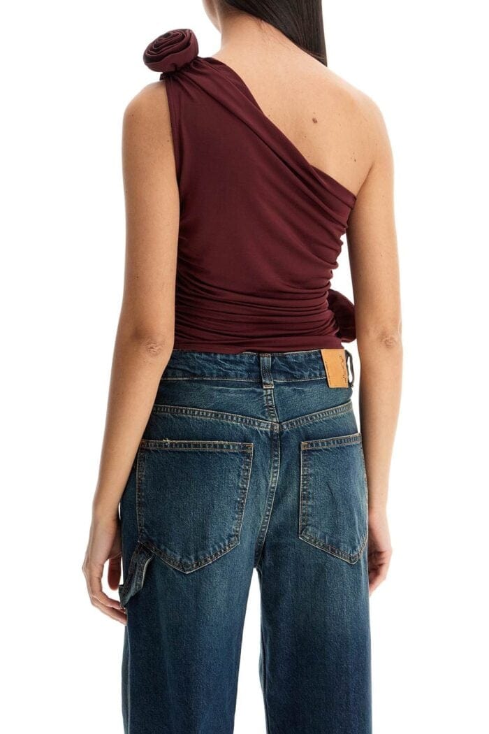MAGDA BUTRYM One-shoulder Jersey Top