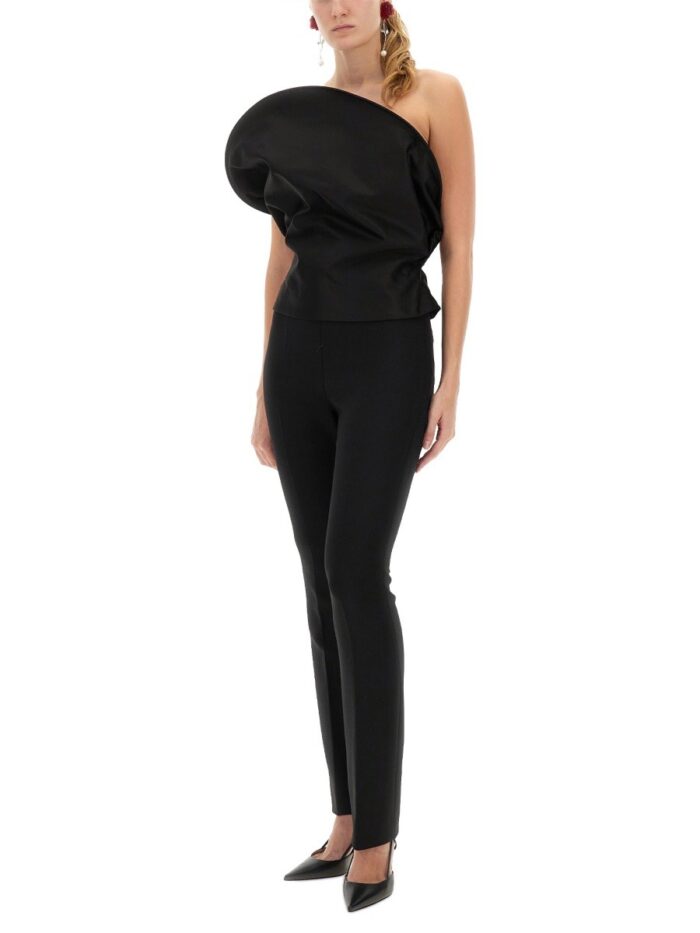 MAGDA BUTRYM SCULPTURAL BUSTIER TOP