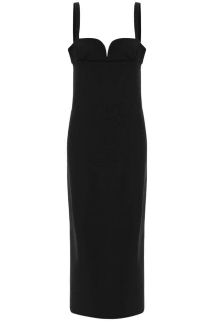 Magda Butrym Sweetheart Bustier Maxi Dress