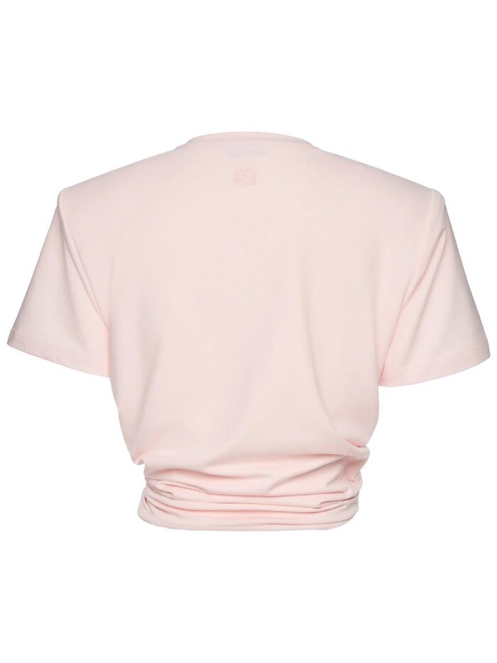 MAGDA BUTRYM T-SHIRT WITH KNOT