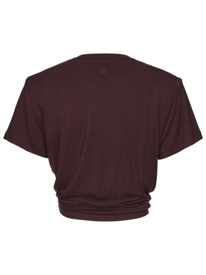 MAGDA BUTRYM T-SHIRT WITH KNOT