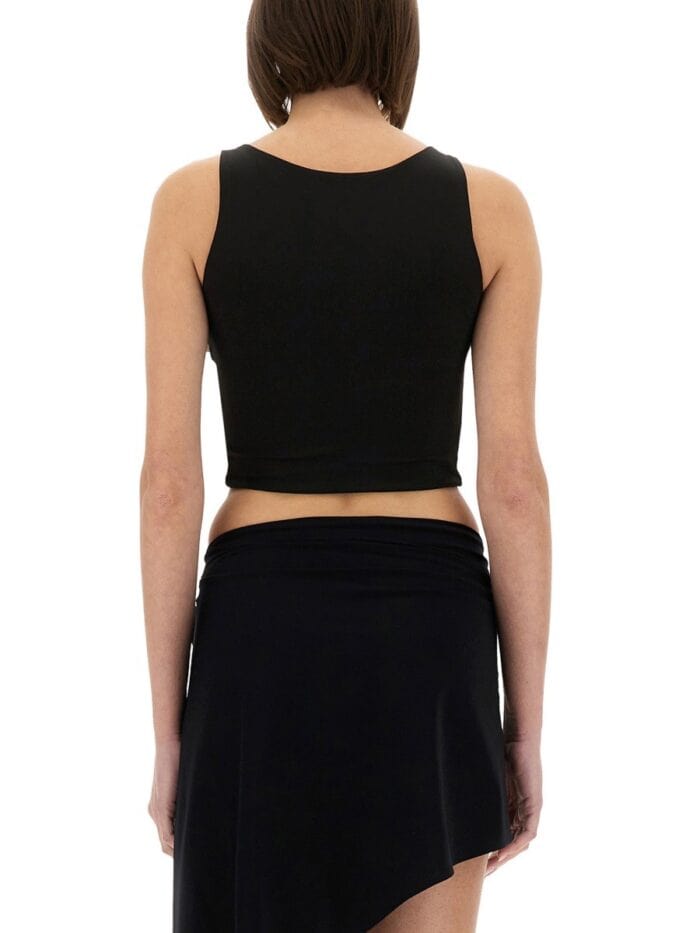 MAGDA BUTRYM TOP WITH FLOWER