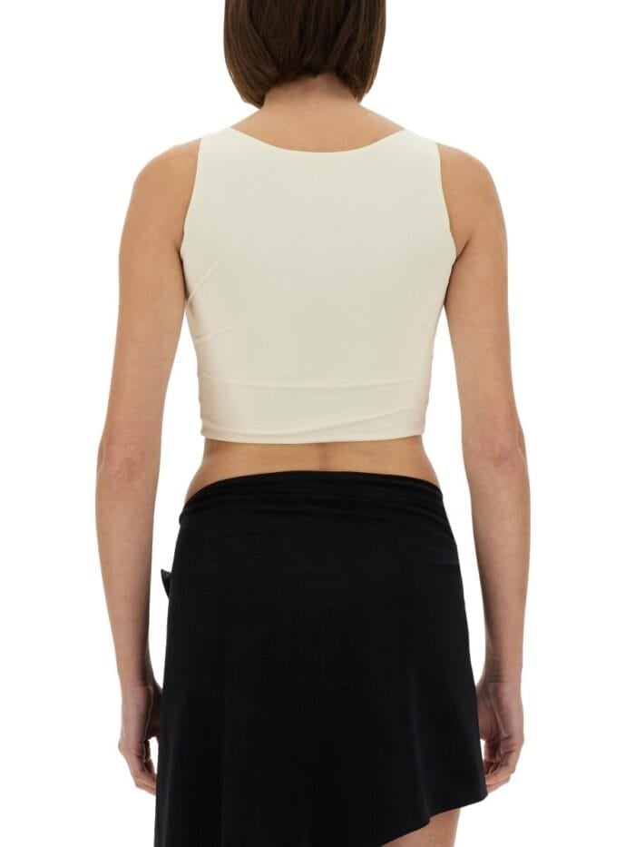 MAGDA BUTRYM TOP WITH FLOWER