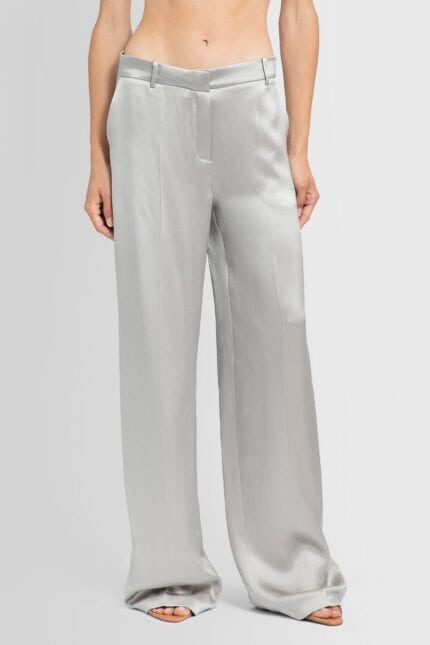 MAGDA BUTRYM Wide Leg Tailored Silk Pants