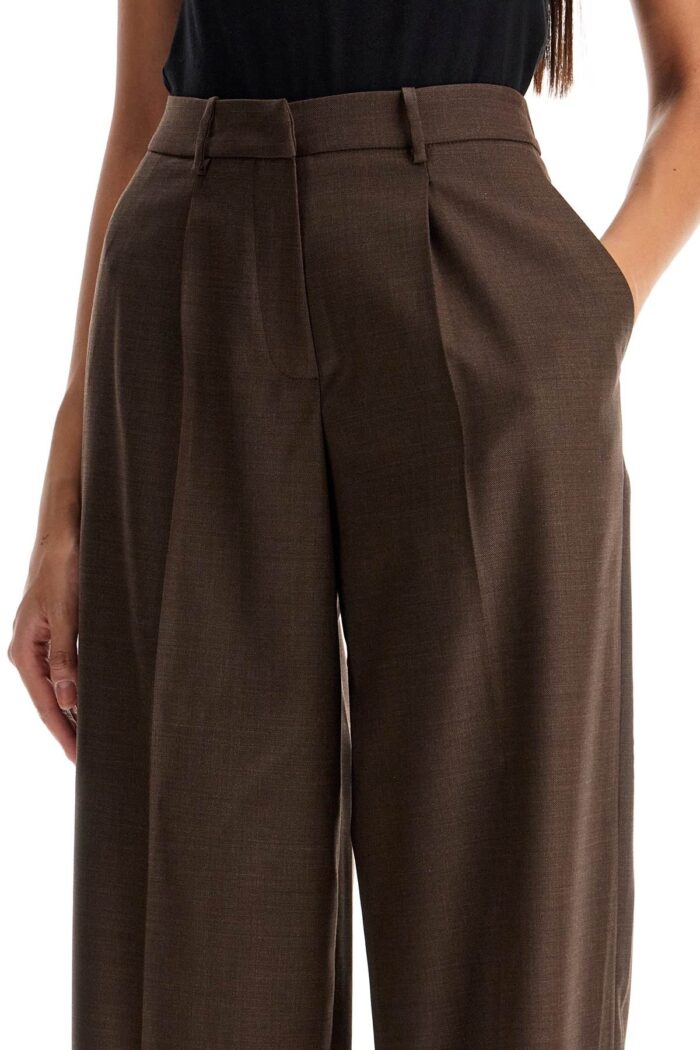 MAGDA BUTRYM Wide Stretch Wool Trousers For Comfortable Fit