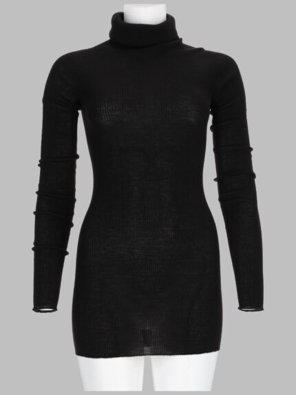 RICK OWENS MAGLIA A TUBINO IN LANA