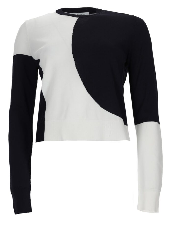 max mara maglia aderente in viscosa crÊpe Max Mara MAGLIA ADERENTE IN VISCOSA CRÊPE