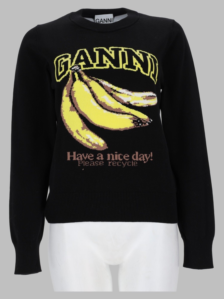 GANNI Maglia "Banana"