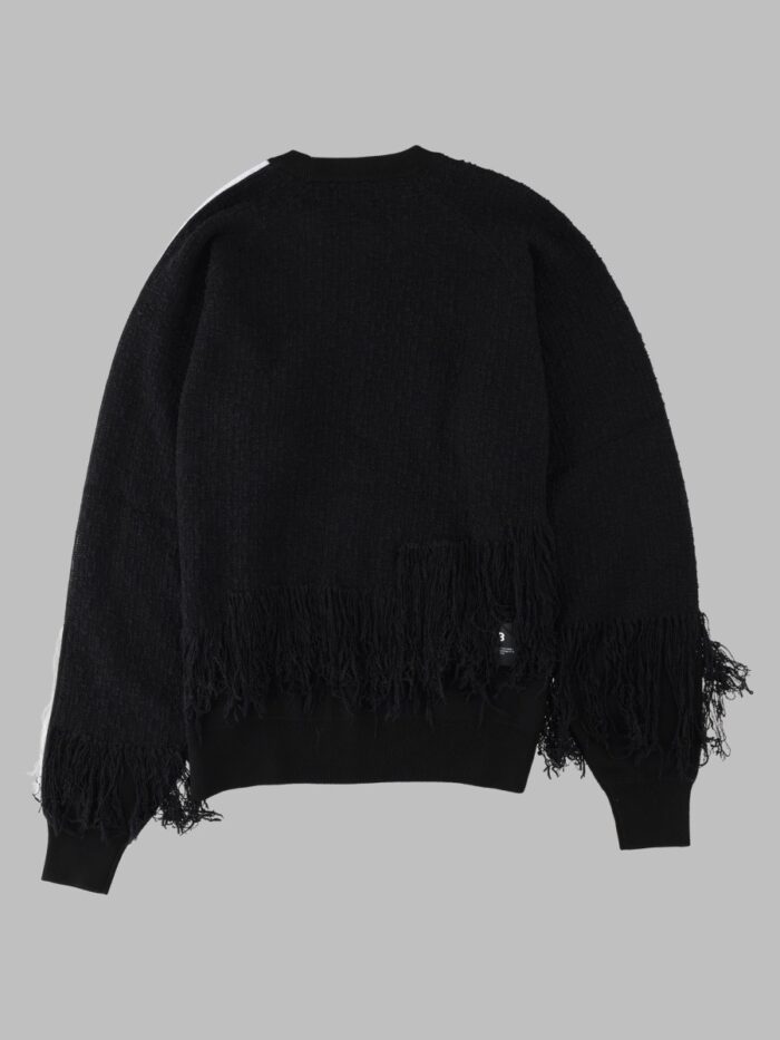 Y - 3 Maglia Con Dettaglio Sfrangiato