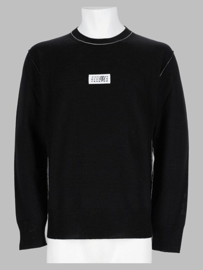 mm6 maison margiela maglia con logo MM6 MAISON MARGIELA Maglia Con Logo