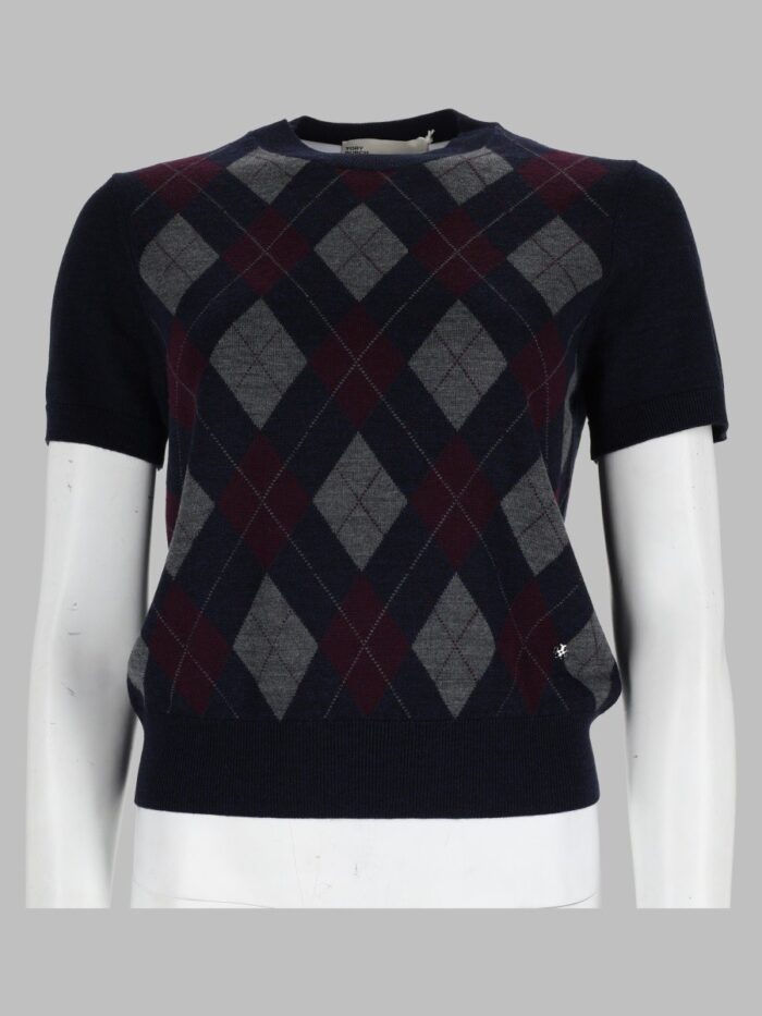 Tory Burch Maglia Con Motivo "Argyle"
