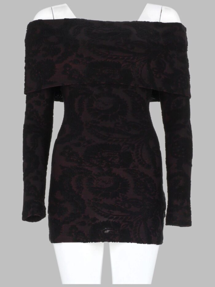 Etro MAGLIA CON MOTIVO PAISLEY FOLIAGE